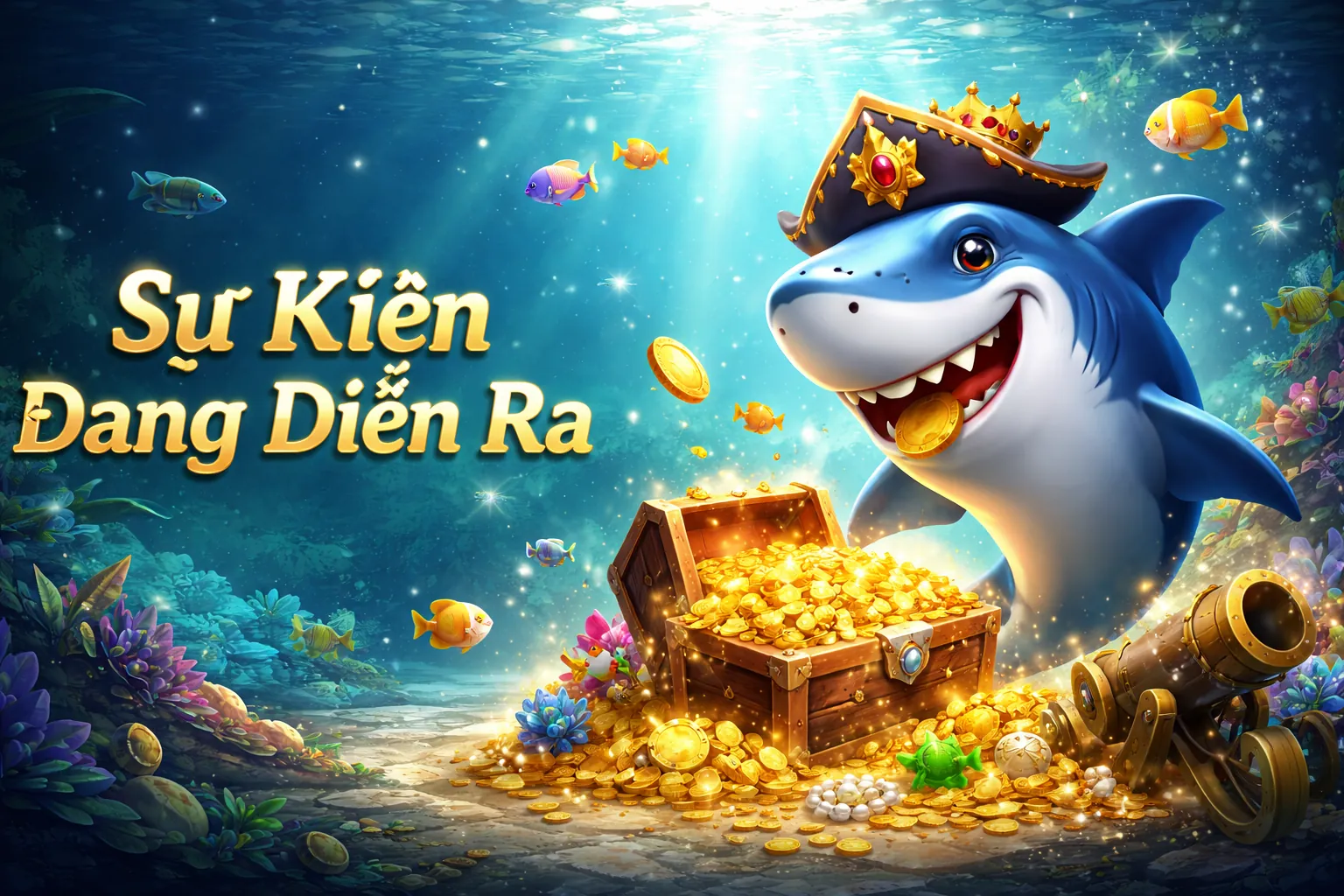 Thế giới bắn cá đầy màu sắc tại keonhacaichuan